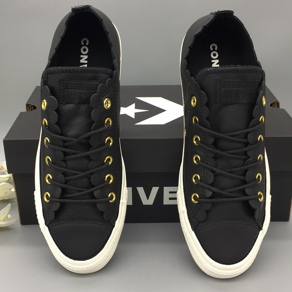 Converse CTAS OX black/gold/egret - Picture 3 of 8